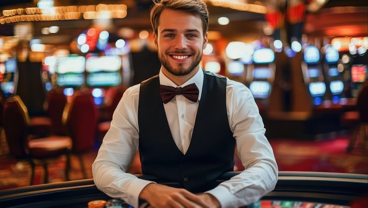 Antarmuka aplikasi 9naga slot menampilkan meja live dealer dan pasar sportsbook