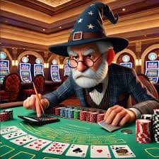 Antarmuka pemain Mesin Arcade dengan tampilan taruhan dan riwayat